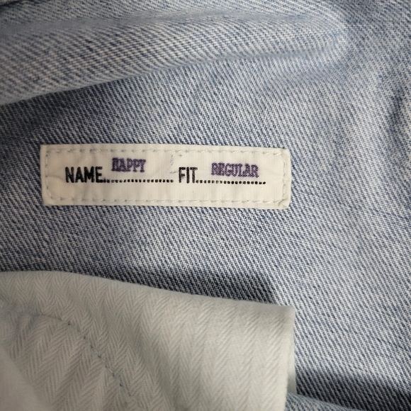 GOLDEN GOOSE Men's Regular-fit Happy jeans distressed button fly Size 33 - Picture 13 of 14